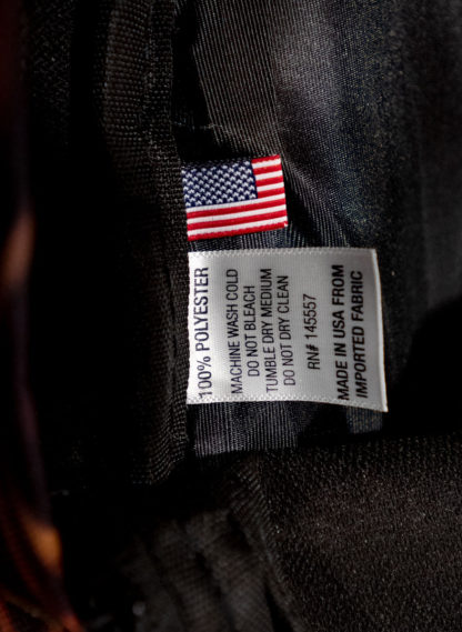 Made In America Backpack Tag