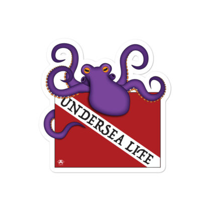 CAVIS Dive Flag Octopus - Undersea Life 4in
