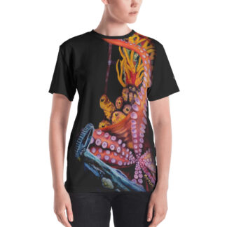 CAVIS Shipwreck Octopus Women's T-Shirt - Front