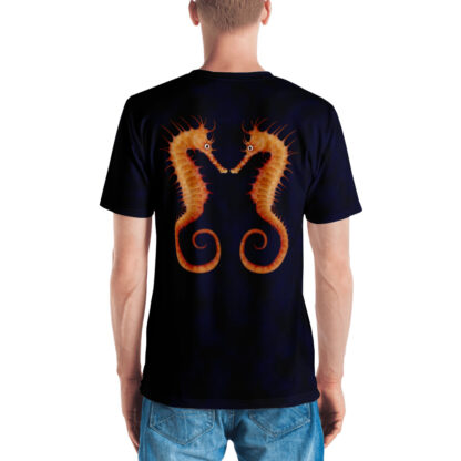 CAVIS Seahorse Men's T-Shirt - Back