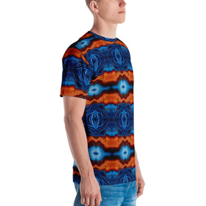 CAVIS Reborn Pattern Psychedelic Men's T-Shirt - Right