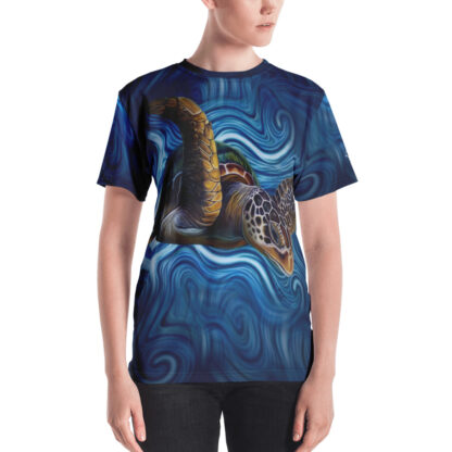 CAVIS Sea Turtle Women's T-Shirt - Front