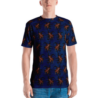 CAVIS Flying Octopus Men's T-Shirt - Front