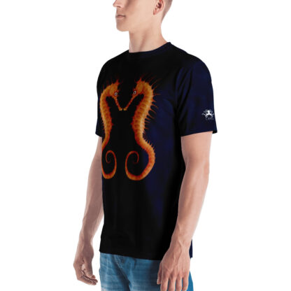 CAVIS Seahorse Men's T-Shirt - Left