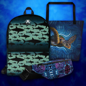 Bags - Shark Backpack, Sea Turtle Beach Bag, Celtic Soul Fanny Pack