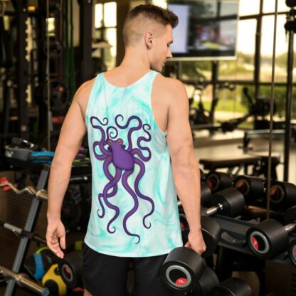 CAVIS Purple Octopus Tank Top - Lifestyle2