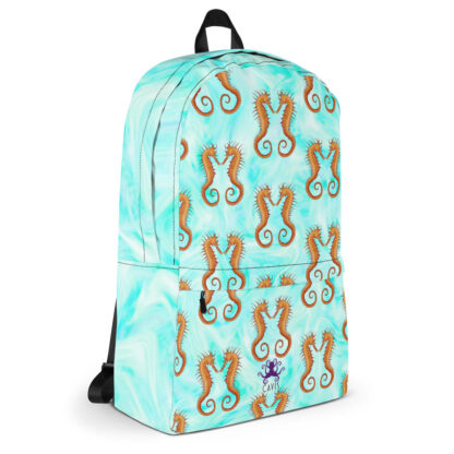 CAVIS Seahorse Pattern Backpack - Right