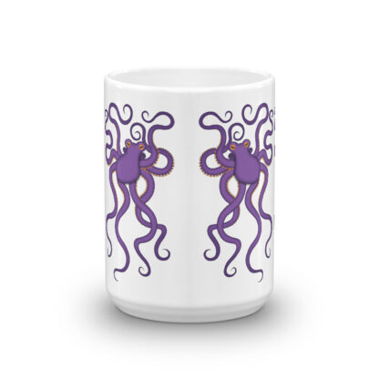 CAVIS Purple Octopus Mug - 15 oz. Straight