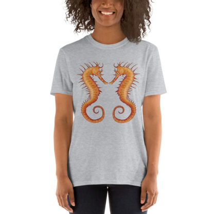 CAVIS Seahorse Women's T-Shirt - Light Gray