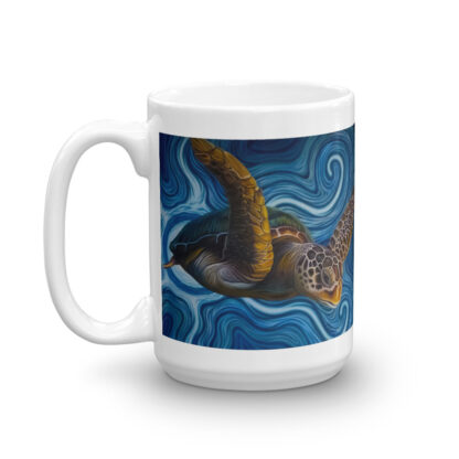 CAVIS Sea Turtle Mug - 15 oz. - Coffee Cup Gift