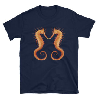 CAVIS Seahorse T-Shirt – Navy Blue