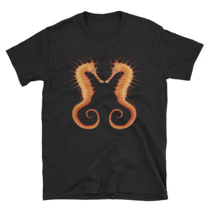 CAVIS Seahorse T-Shirt - Black