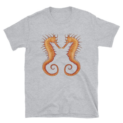 CAVIS Seahorse T-Shirt - Light Gray