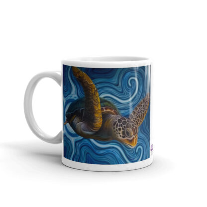 CAVIS Sea Turtle Mug - 11 oz. - Coffee Cup Gift