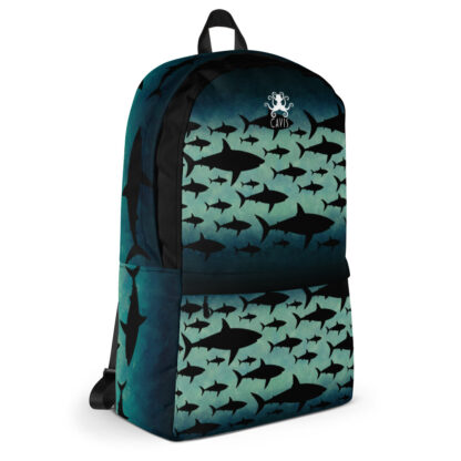 CAVIS Shark Pattern Backpack - Right