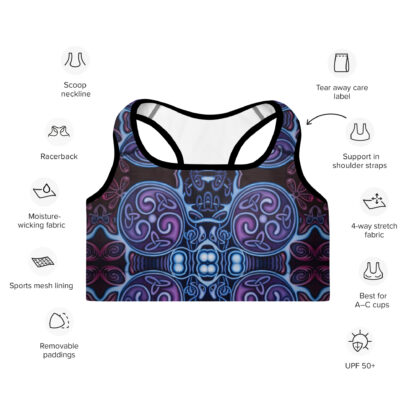 Cavis Celtic Soul Padded Sports Bra