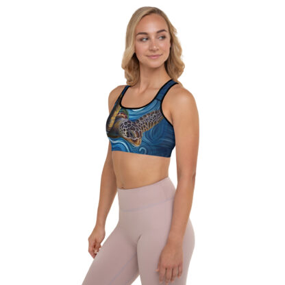 Cavis Sea Turtle Padded Sports Bra