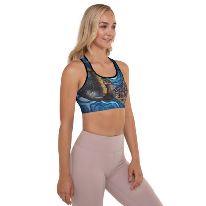 Cavis Sea Turtle Padded Sports Bra