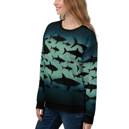 CAVIS Shark Pattern Sweatshirt - Left