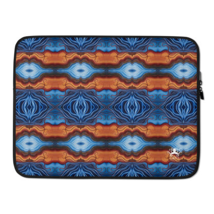CAVIS Reborn Pattern Laptop Sleeve - Psychedelic Colorful Case - 15 inch
