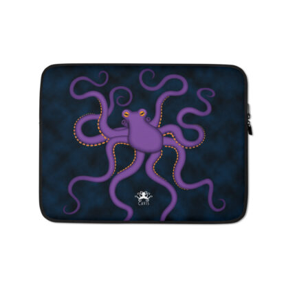 CAVIS Purple Octopus Laptop Sleeve - 13 inch