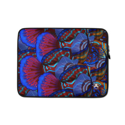 CAVIS Mandarinfish Pattern Laptop Sleeve - Mandarin fish Case - 13 inch