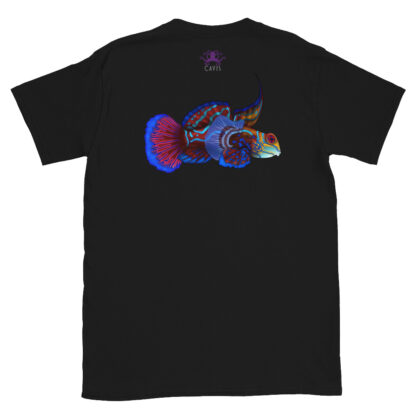 CAVIS Mandarinfish T-Shirt - Black - Back