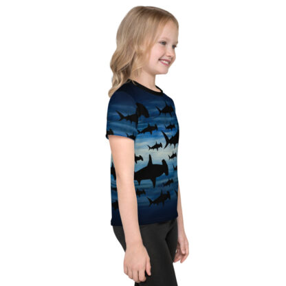 CAVIS Hammerhead Shark Pattern Kid's Shirt - Right