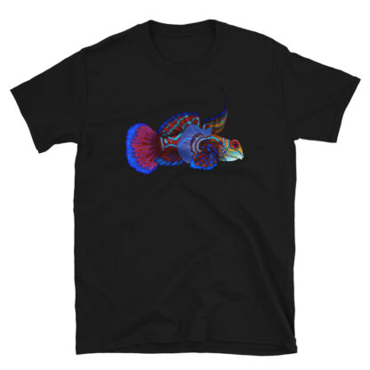 CAVIS Mandarinfish T-Shirt - Black - Front