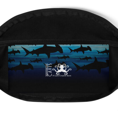 CAVIS Hammerhead Shark Fanny Pack - Waist Bag - Inside Pocket