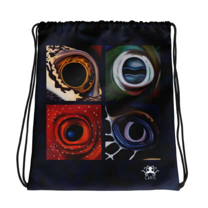 CAVIS Aquatic Eyes Drawstring Bag
