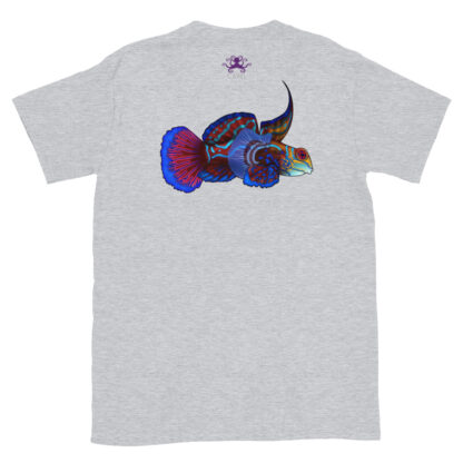 CAVIS Mandarinfish T-Shirt - Light Heather Gray - Back