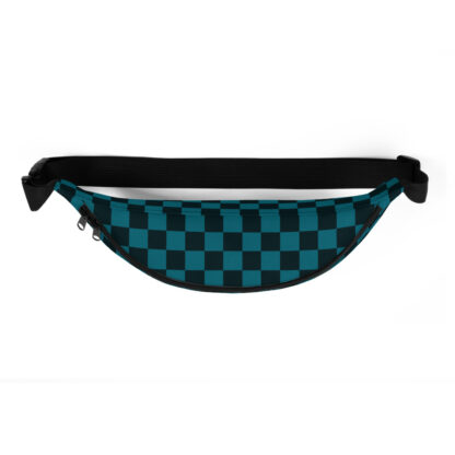 CAVIS 80's Retro Style Checkered Camouflage Octopus Fanny Pack - Top