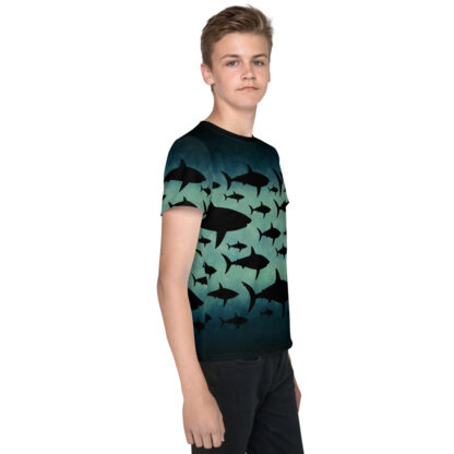 CAVIS Shark Pattern Youth Shirt - Right