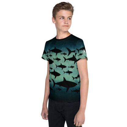 CAVIS Shark Pattern Youth Shirt - Left