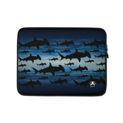 CAVIS Shark Pattern Laptop Sleeve - Hammerhead Case - 13 inch