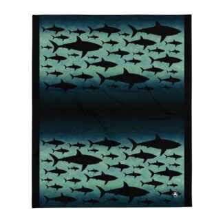 CAVIS Shark Pattern Soft Throw Blanket