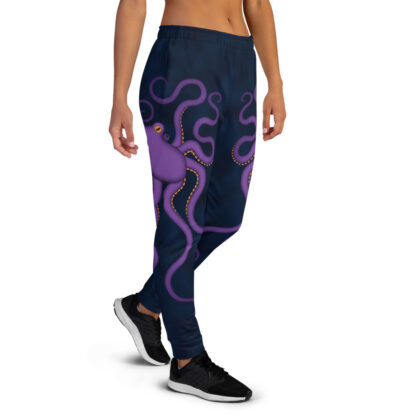 CAVIS Purple Octopus Joggers - Women's Sweatpants - Right