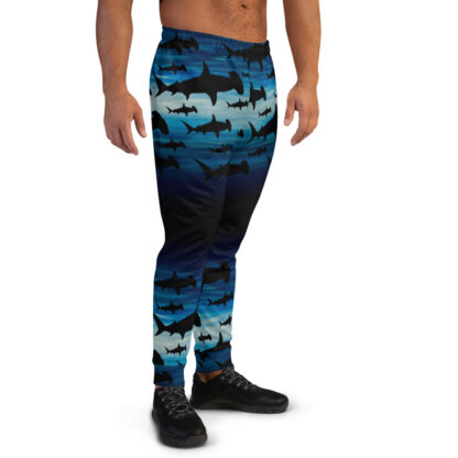 CAVIS Hammerhead Shark Pattern Joggers - Men's Sweatpants - Right
