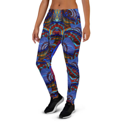 CAVIS Mandarinfish Pattern Joggers - Women's Sweatpants - Left