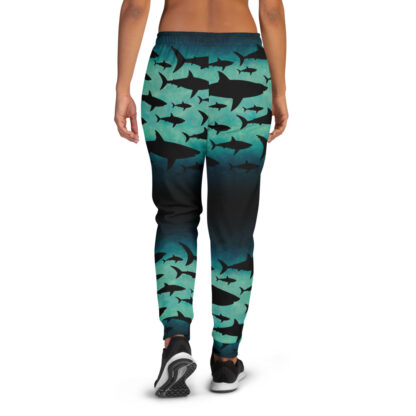 CAVIS Shark Pattern Joggers - Women's Sweatpants - Back
