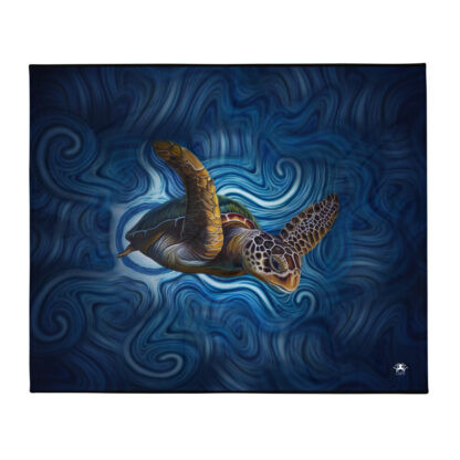 CAVIS Sea Turtle Throw Blanket