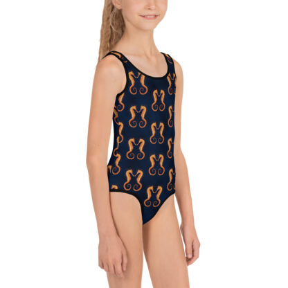 CAVIS Seahorse Girls Kids Swimsuit - Right