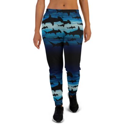 CAVIS Shark Pattern Hammerhead Joggers - Women's Sweatpants - Front