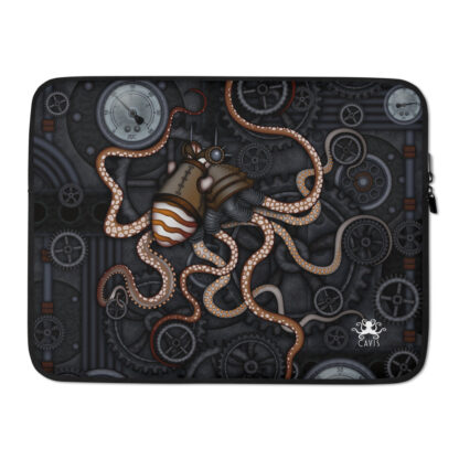 CAVIS Steampunk Octopus Gears Laptop Sleeve - 15 Inch