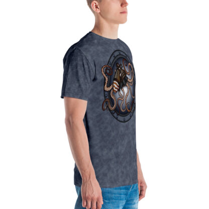CAVIS Steampunk Octopus All Over Print T-Shirt Men's - Right