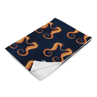 CAVIS Seahorse Soft Throw Blanket