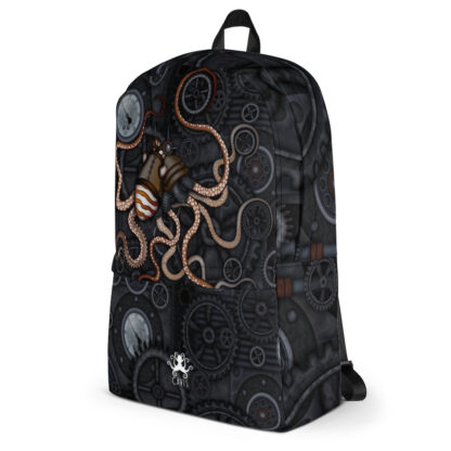 CAVIS Steampunk Octopus Gears Backpack - Left
