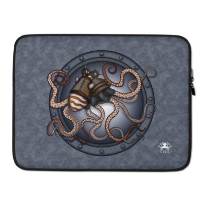 CAVIS Steampunk Octopus Laptop Sleeve - 15 Inch