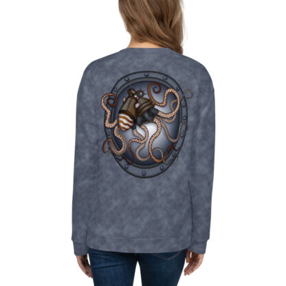 CAVIS Steampunk Octopus Sweatshirt - Back